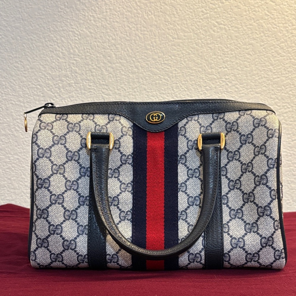 Gucci Ophidia Vintage Boston Bag